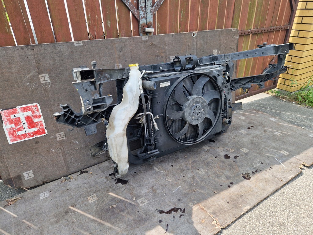 фото №10, Jeep grand cherokee iv wk2 10-13 3.0 crd pas передний усилитель радиатор