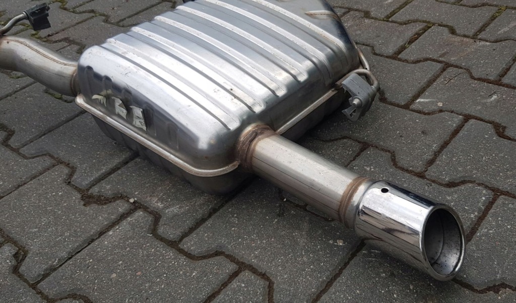 фото №11, Jaguar xf x260 2.0d 4x4 awd гаситель конечный выхлоп левый хром hx63-5k243-ne