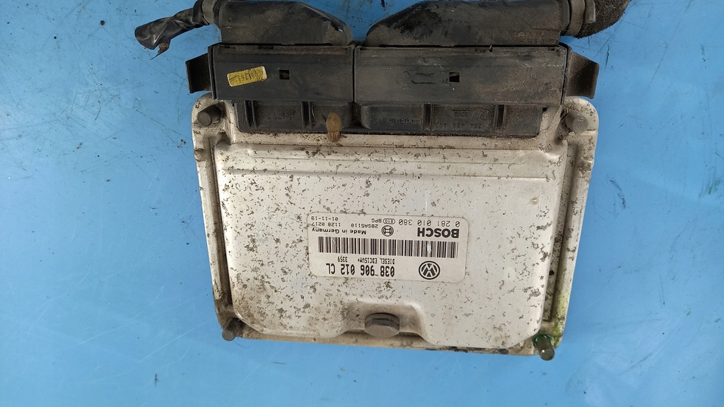 фото №1, Бортовой компьютер двигателя skoda octavia 1.9tdi 02r