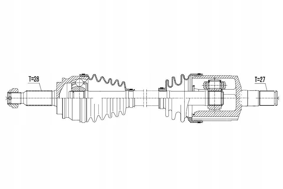 Купить Nty npw-ch-052 wał приводной