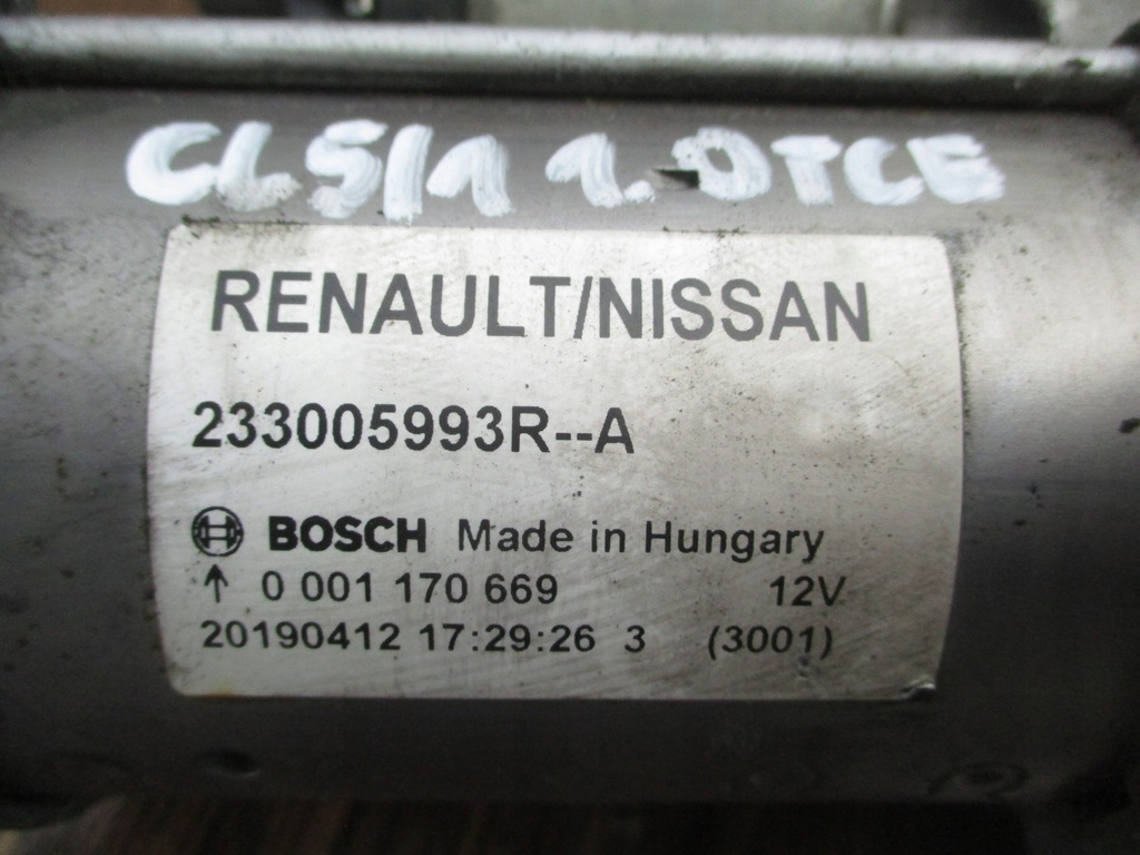 фото №5, Renault clio v captur ii стартер 1.0 tce 19-23r