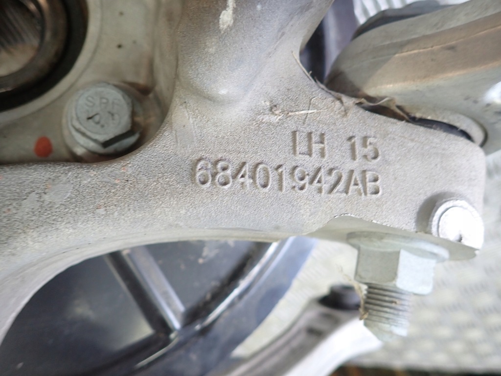 фото №9, Подвеска левый задняя поворотный кулак ступица рычаги jeep grand cherokee wl 2021-