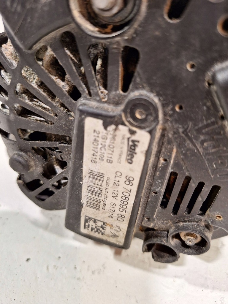 фото №6, Генератор 9670899580 peugeot 208 citroen c3 ii 1.2 vti