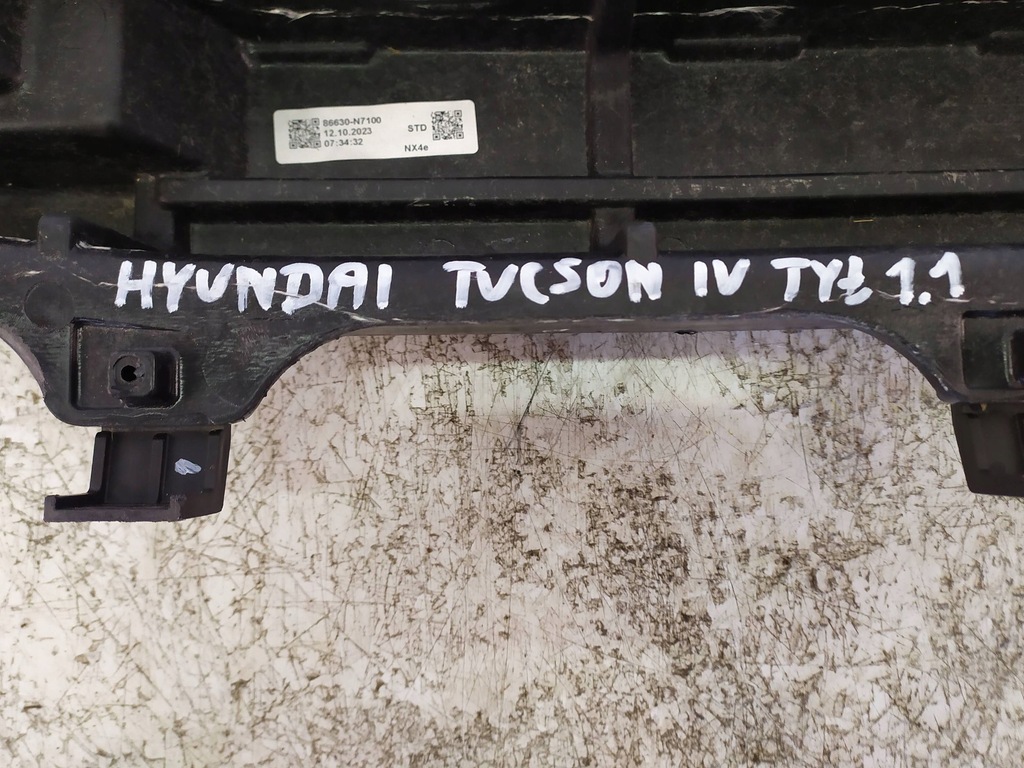 фото №9, Балка бампера задняя hyundai tucson iv 86630n7100