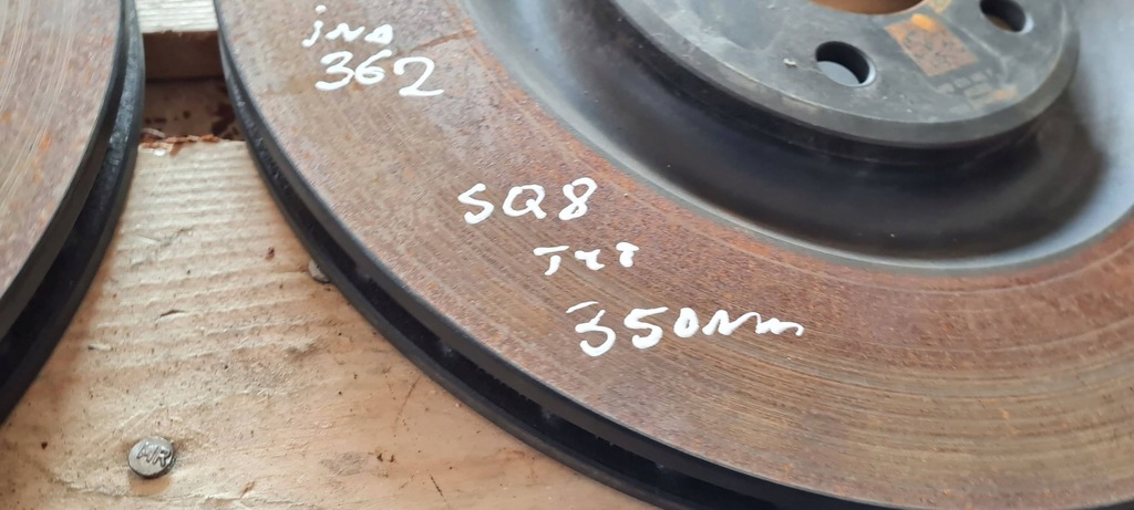 фото №8, Sq8 4m rsq8 q8 суппорт суппорты тормозные диски набор тормозной задняя 350mm sq7 4m q7