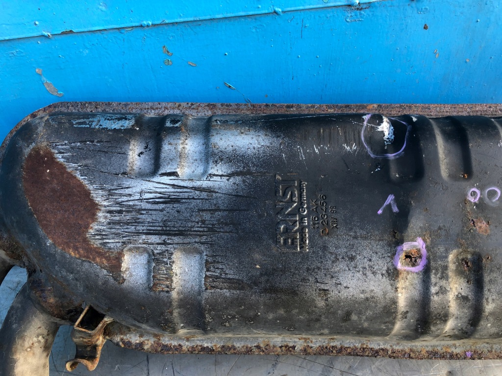 фото №8, Mercedes w126 coupe sec 500 m117 вихлоп гасник кінцевий ernst