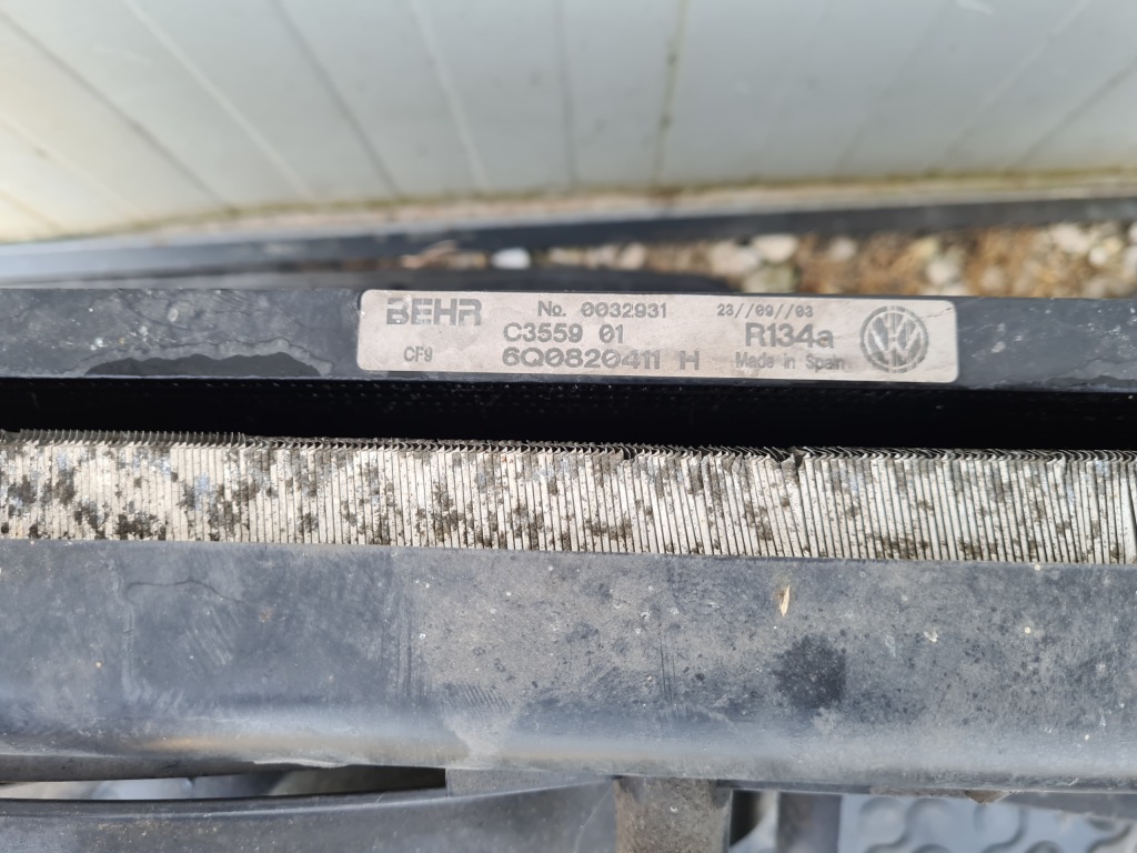 Fabia 1 6y радиатор воды кондиционера вентиляторы Недорого