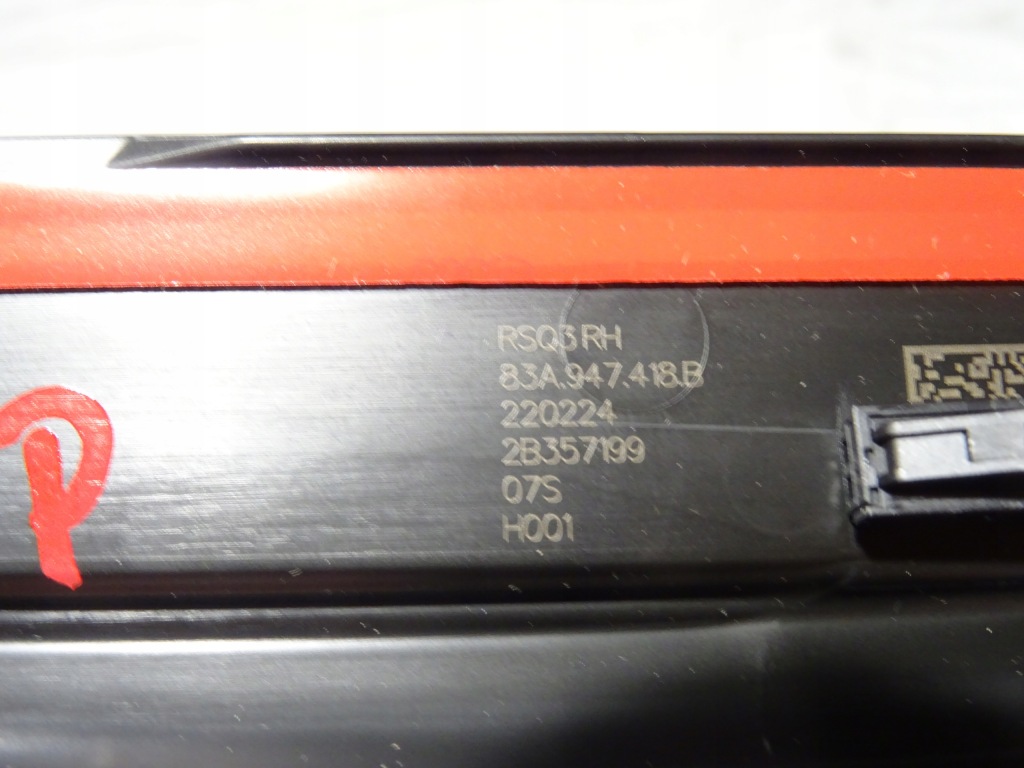 Купить Молдинг порог порог внутренняя перед правый  audi rs q3 2 rsq3 2 83a947418b