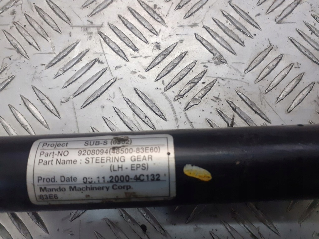 фото №2, Рулевая рейка opel agila a 1.2 9208094