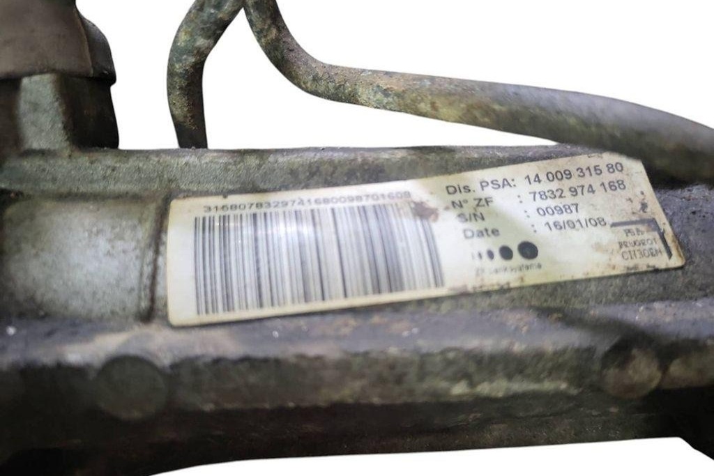 фото №7, Рейка рульова citroën jumpy фургон 1400931580 2.0l дизель 2008