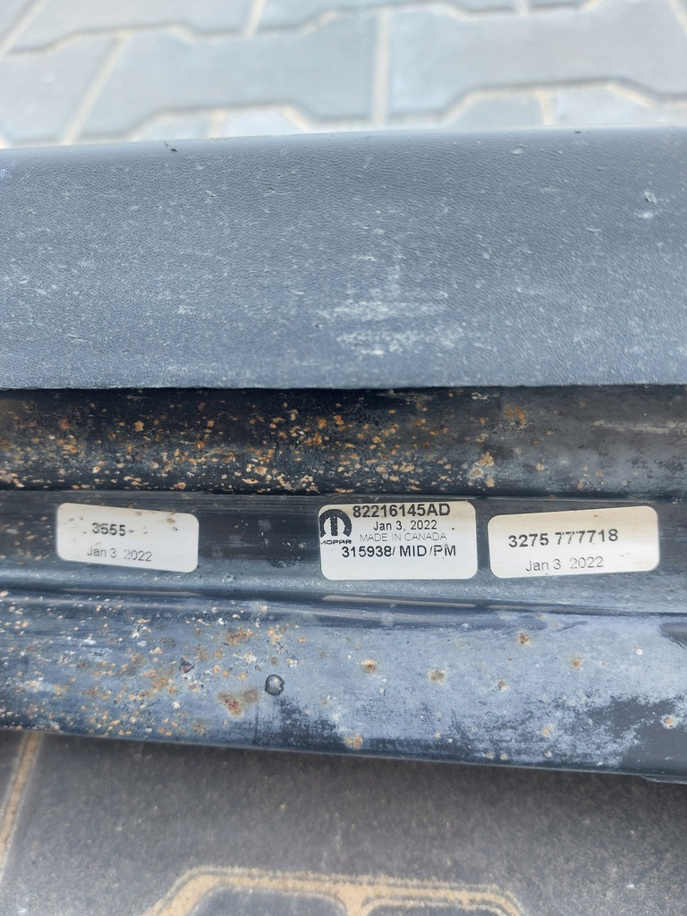 фото №5, Накладки пороговые jeep grand cherokee wl l 2021- overland