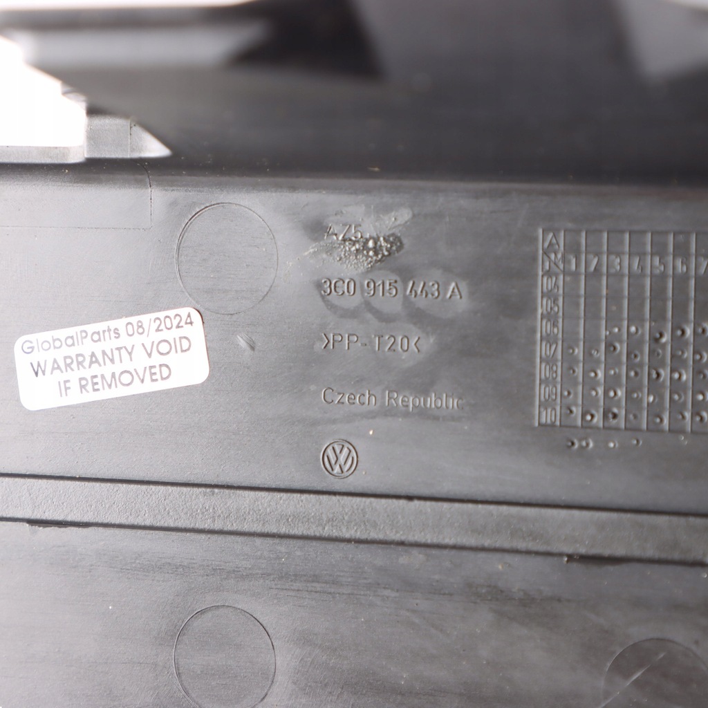 фото №10, Audi a3 8p кришка акумулятор 3c0915443a