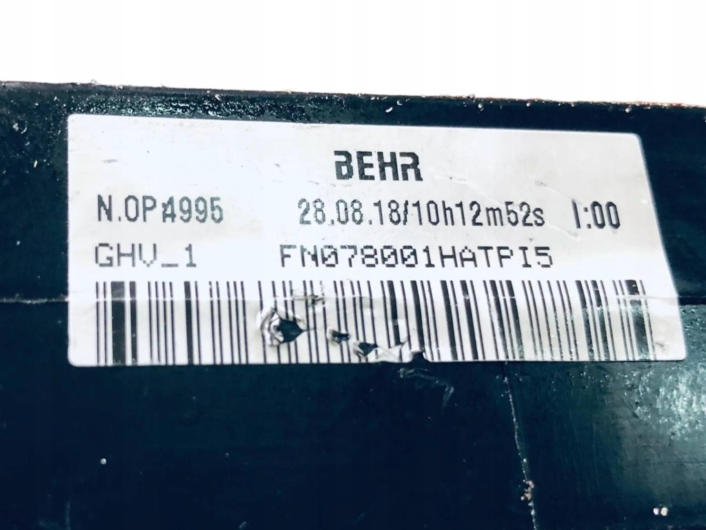 фото №2, Smart fortwo ii отопитель электрический. fn078001hatpi5