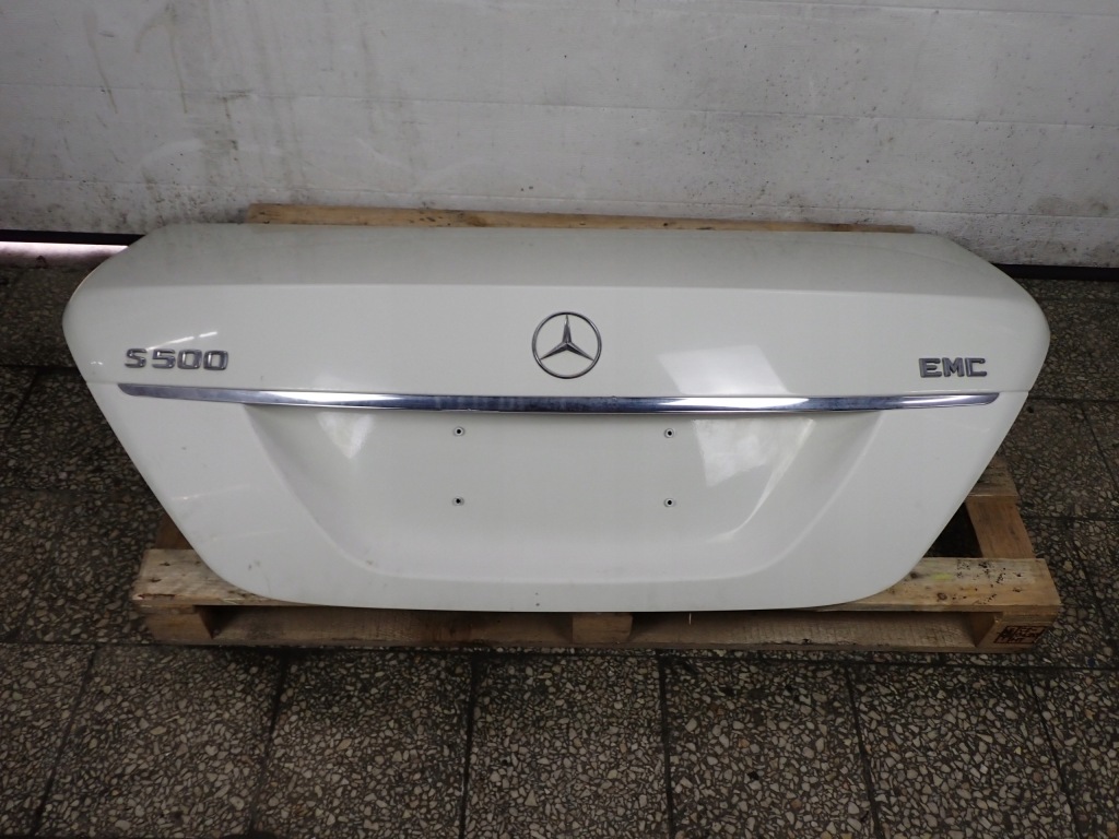 фото №1, Крышка багажника багажника mercedes s500 w221 long лак 650