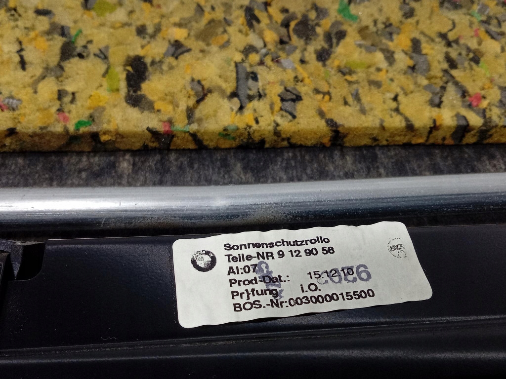 фото №9, Bmw 7 f01 f02 полка задняя задняя шторка стекло 7903806 9129058