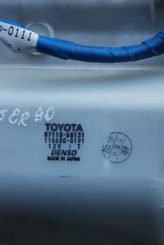 фото №6, Toyota land cruiser 95 90 3.0 d4d отопитель задняя