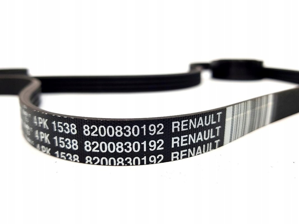 фото №5, Ремень генератора новый оригинал 1.0-1.2 16v clio kangoo logan 7701477533 4p