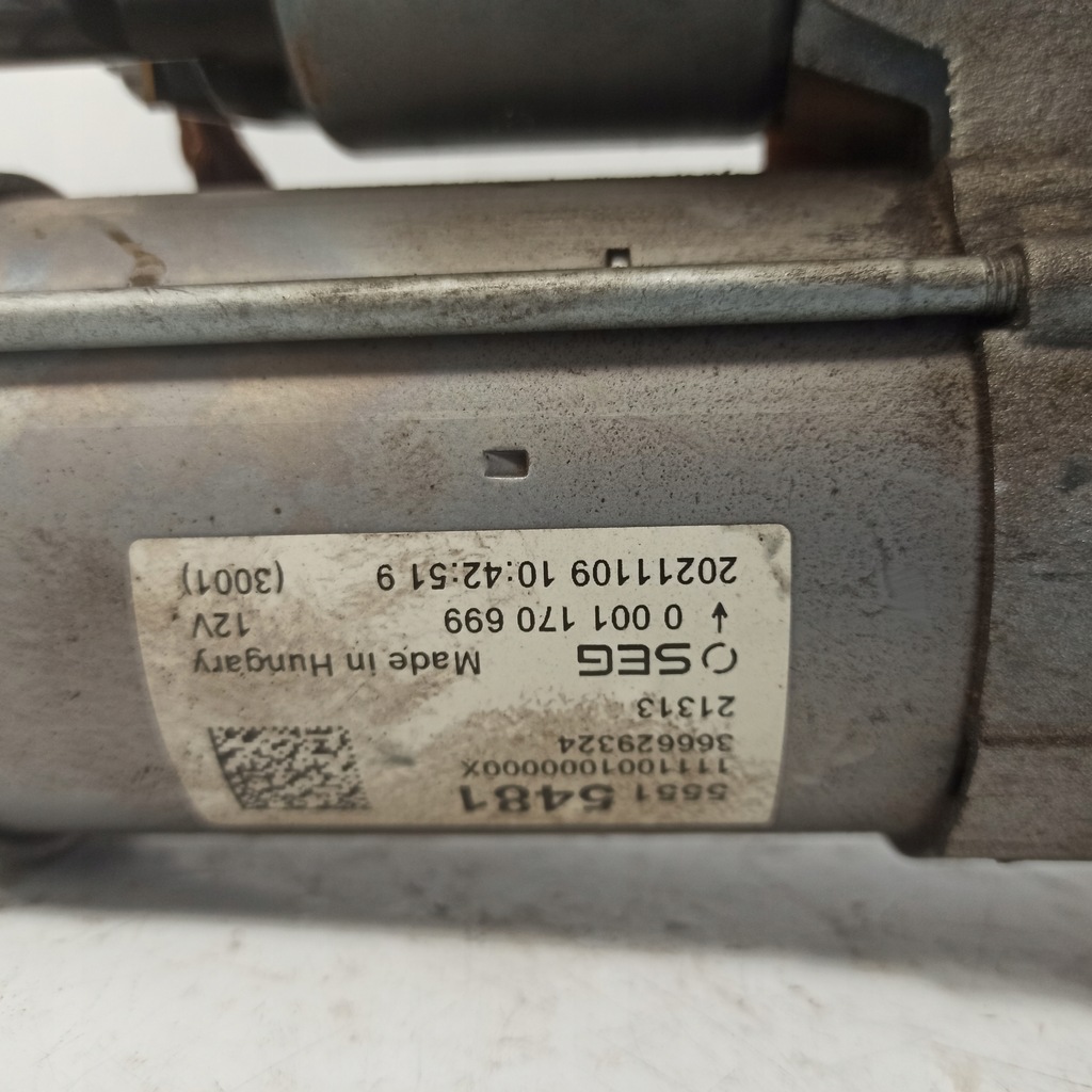 фото №5, Opel astra k v 1.2t стартер 55515481