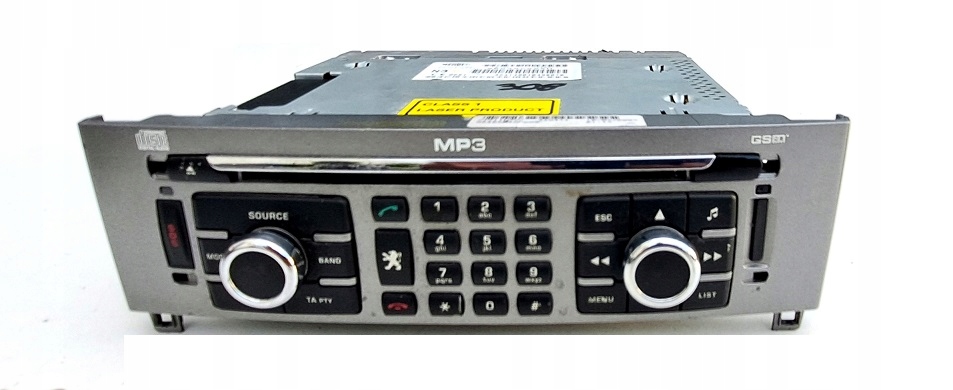 фото №1, Peugeot 308 t7 радио навигация gps 96648592xh