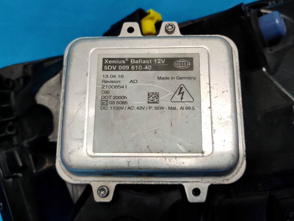 фото №13, Jaguar xe bi-xenon некерований з світлодіод лампа перед фара правий europa