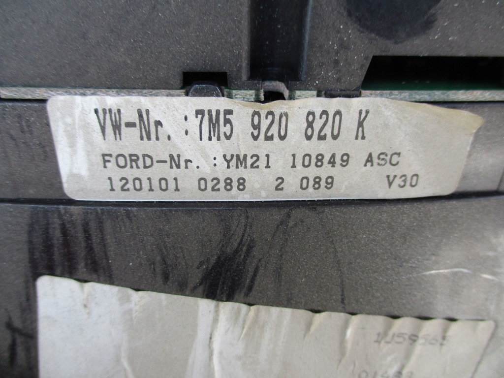 фото №4, Ford galaxy lift 1.9 tdi лічильник прилади 7m5920820k
