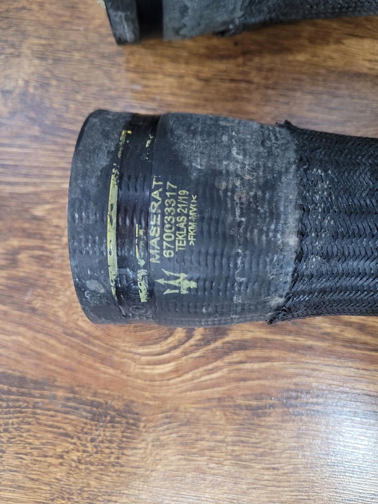 фото №4, Ghibli levante wąż труба шланг воздуха turbo