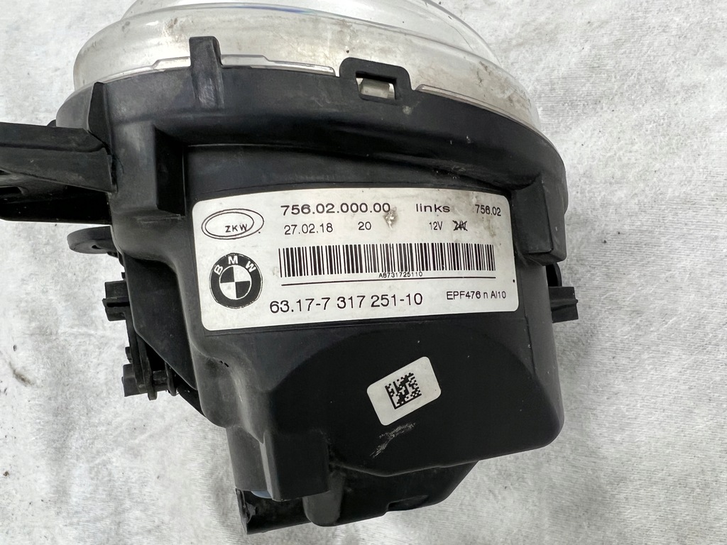 фото №3, Левый противотуманная фара led bmw x3 x4 x5 x6