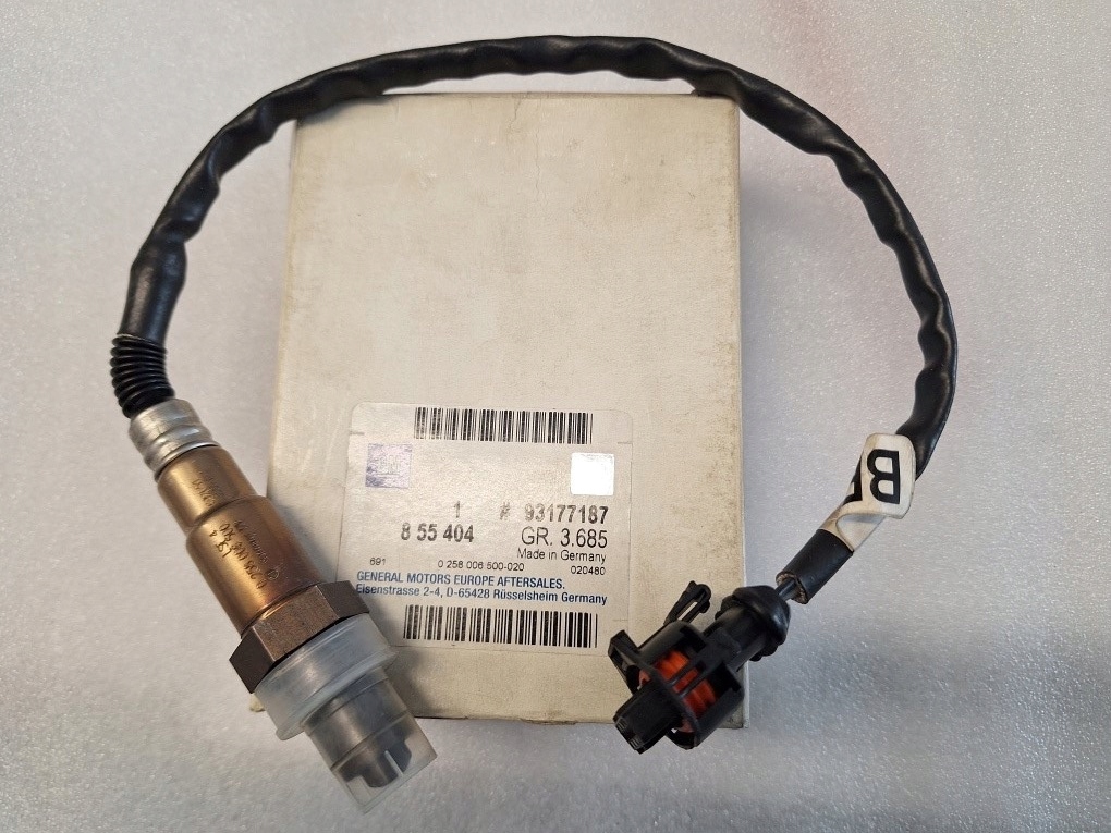 фото №1, Датчик лямбда-зонд opel corsa c оригинальный номер 93177187