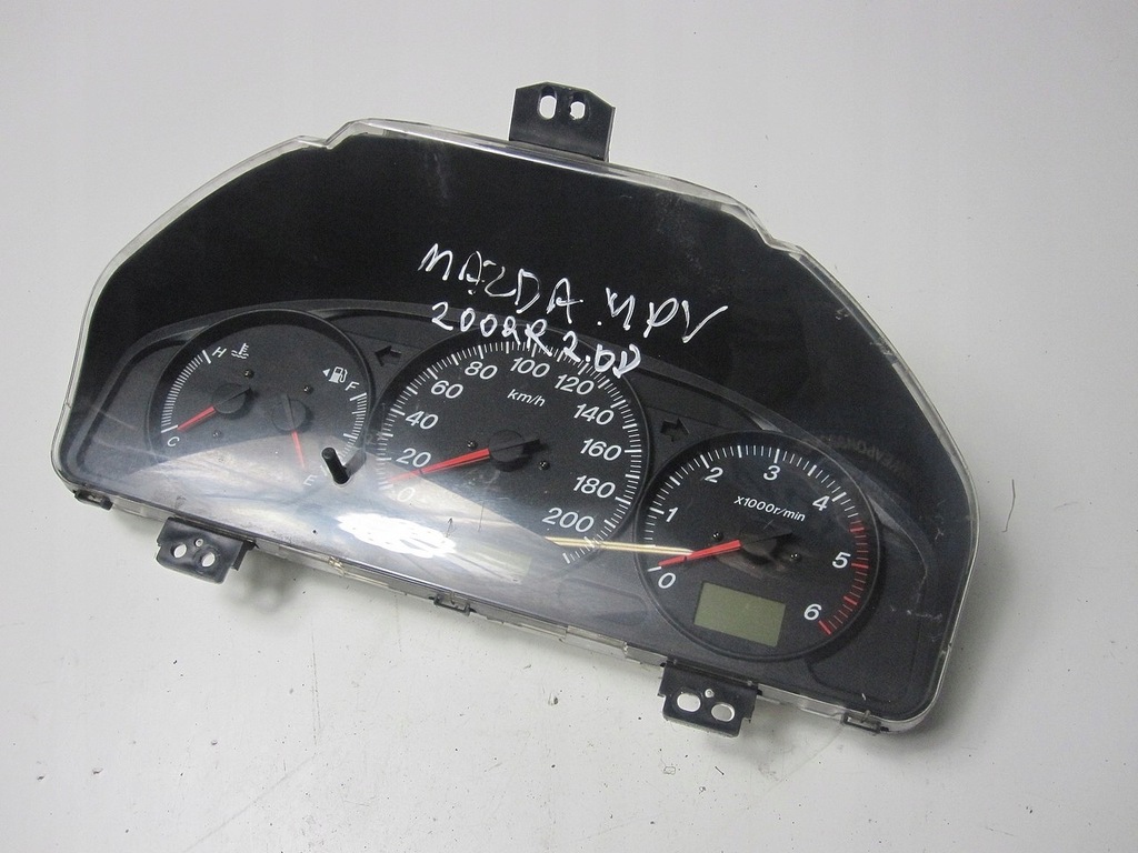 фото №4, Счетчик приборы mazda mpv 2.0d 2002r obr