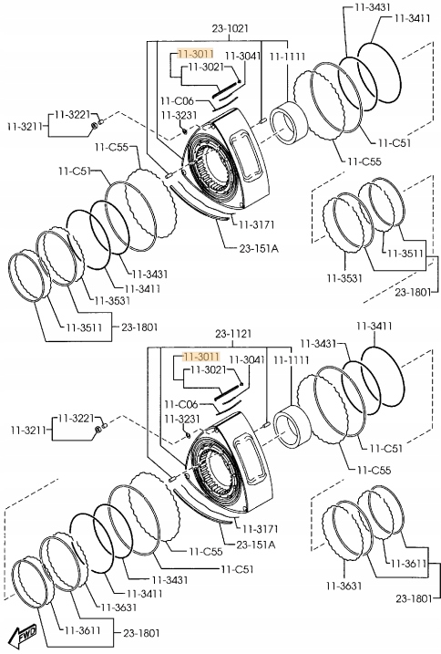 фото №3, Ущільнювач ротор mazda rx-8 se 1.3 renesis 13b оригінал