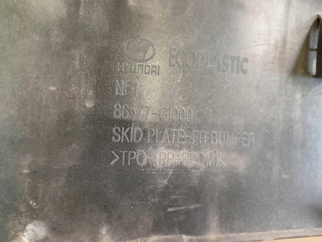 фото №6, Спойлер накладка бампера перед hyundai ioniq v 5 21-