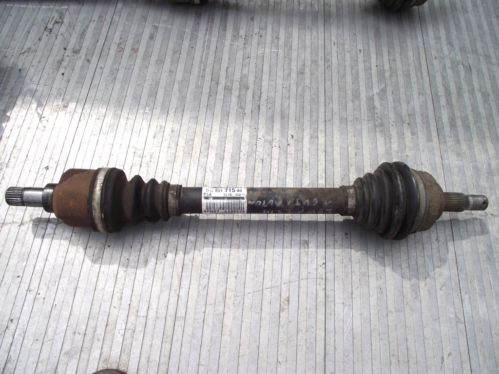 фото №1, Привідний вал короткий c5 iii бензин напівавтомат