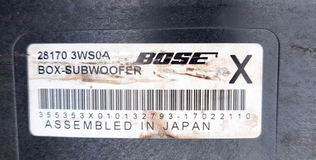 фото №4, Сабвуфер bose renault scenic iv megane iv kadjar koleos ii 281703ws0a