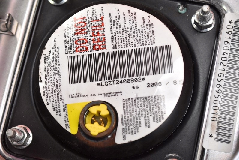 фото №10, Подушка безопасности подушка воздушная водителя 569001g250va kia rio 2 ii 05-09