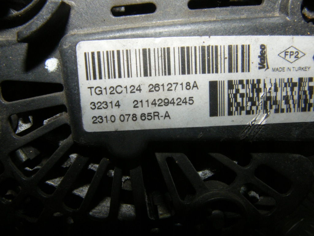 фото №4, Генератор captur megane scenic iii clio iv 1,5dci