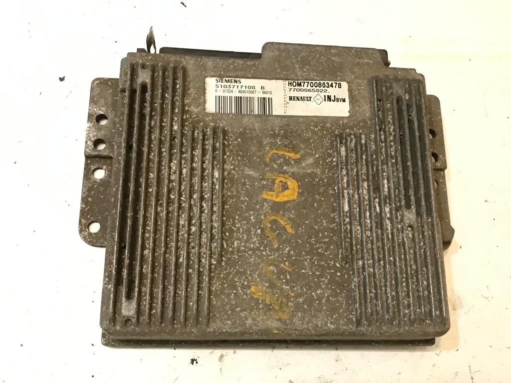 фото №1, Блок управления двигателя renault laguna 7700865822