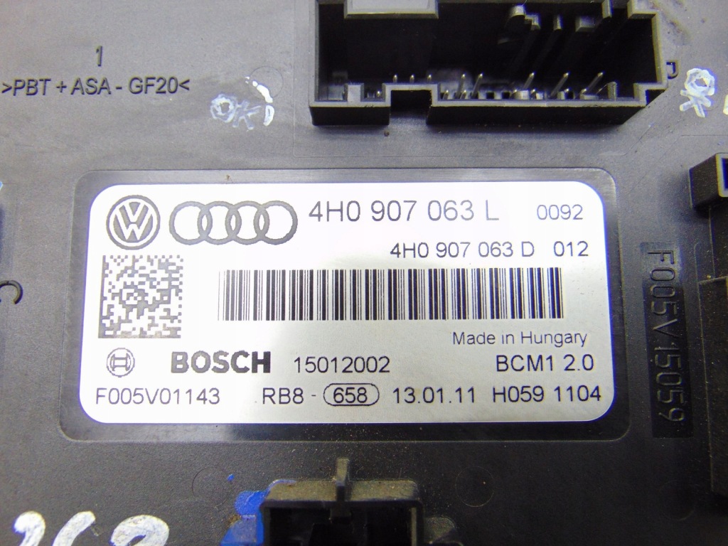 Блок управления модуль блок управления бортовой сетью vw touareg 2 7p 4h0907063l Доставка
