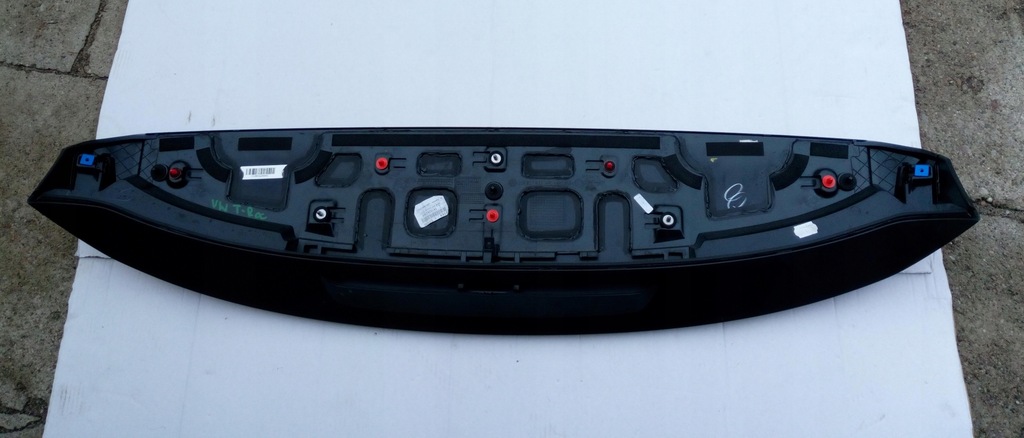 фото №4, Спойлер накладка молдинг крышки vw t-roc '17-21 oryg.