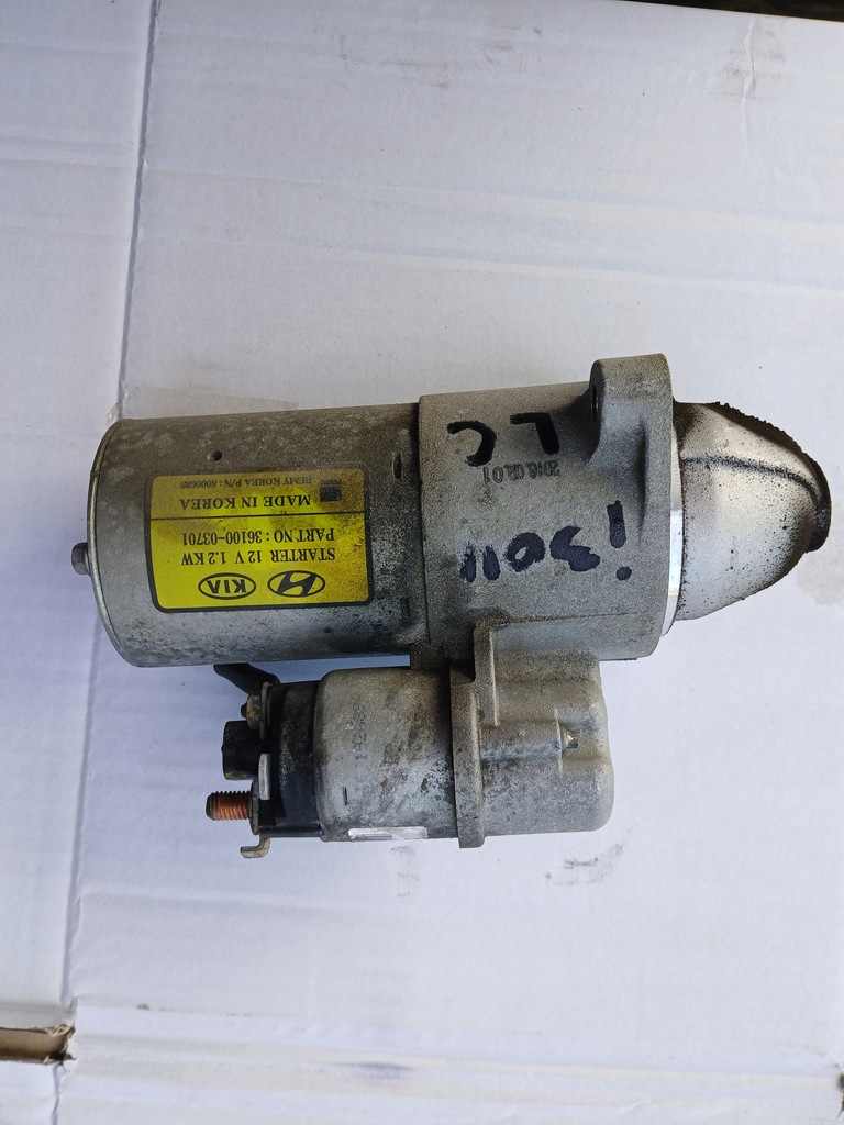 фото №1, Стартер hyundai i30 ii 1,4 b g4lc 2016-