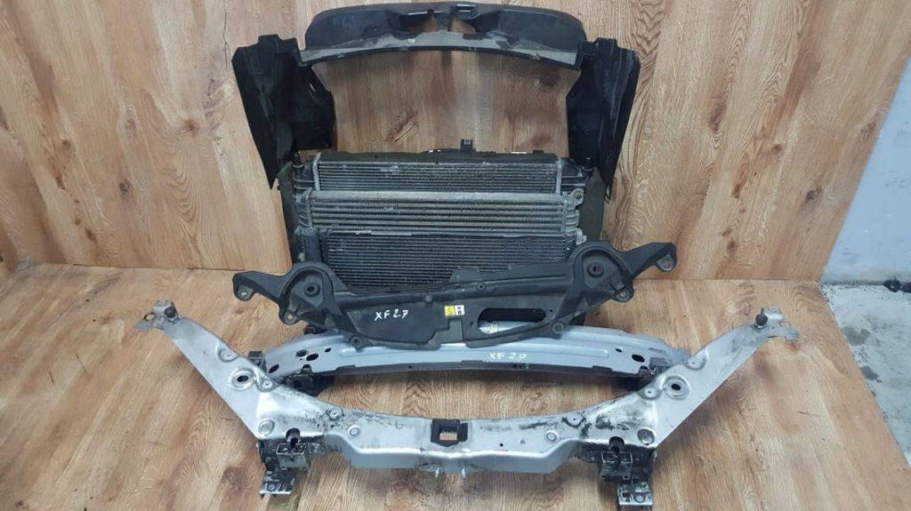 фото №9, Jaguar xf 2.7 d pas передній радіатор kpl