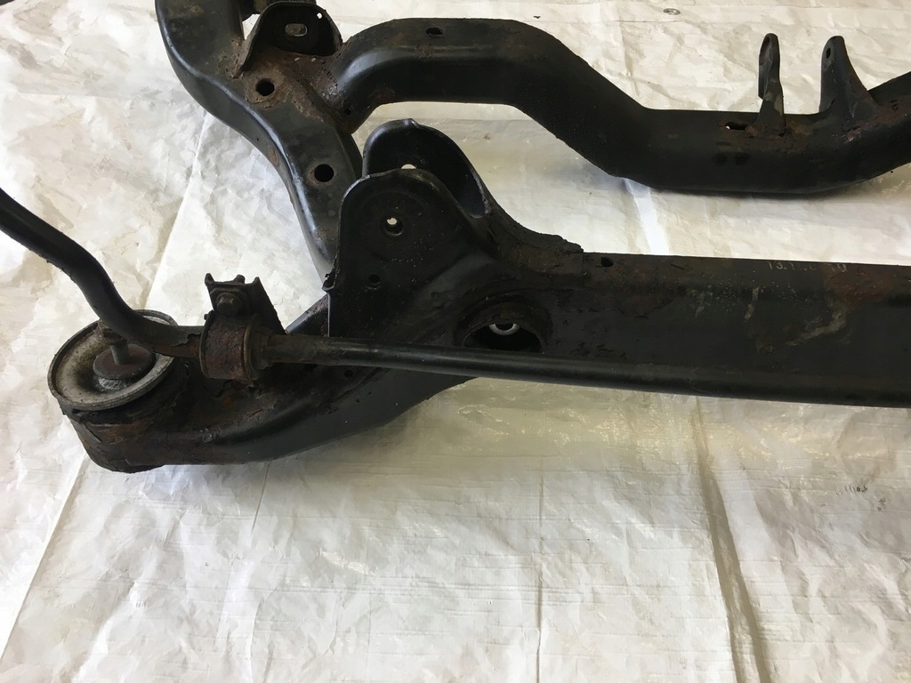 фото №7, Audi a4 b6 oś задня підвіска балка задня 4x4