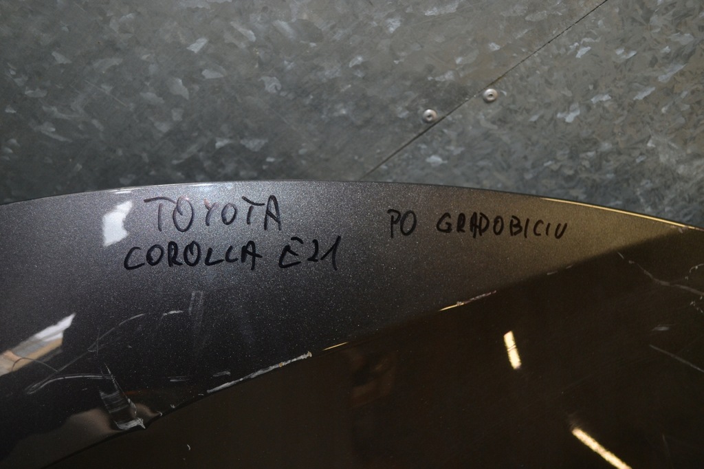 фото №7, Капот крышка двигателя toyota corolla e16 e18 sedan