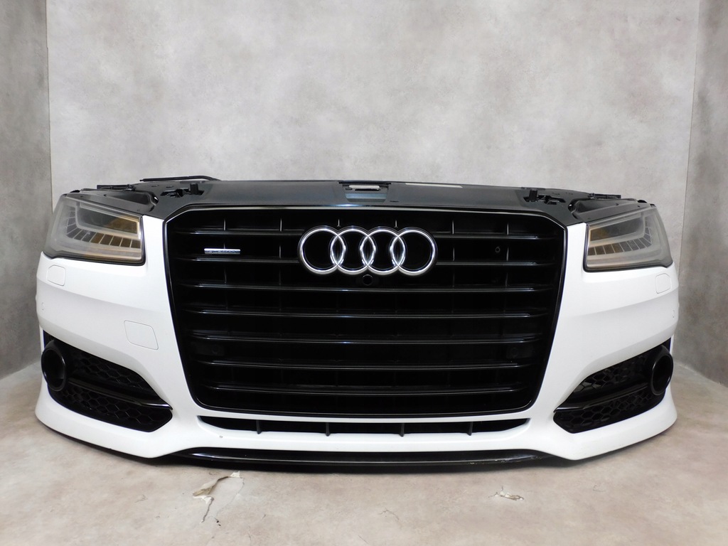 фото №10, Audi s8 a8 d4 4h lift kompletny перед бампер лампы капот pas matrix 4.0