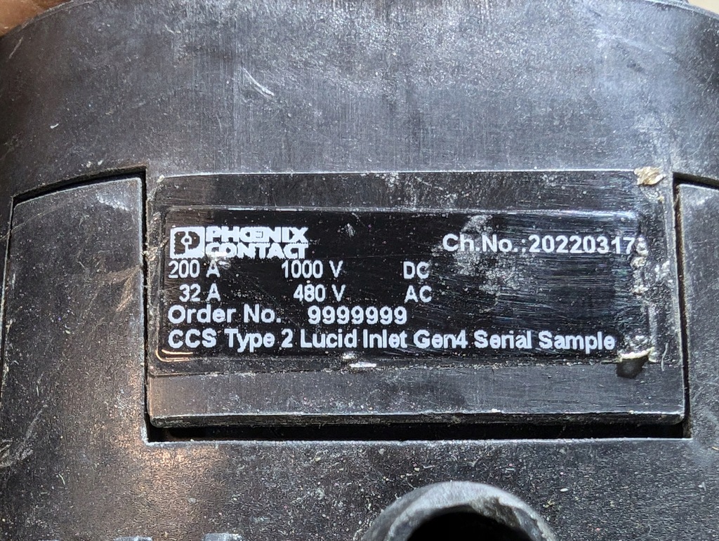 фото №7, Lucid air lucid air разъём шланг зарядки
