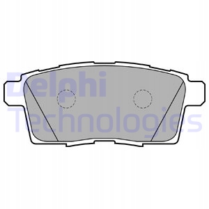 Купити Гальмівні колодки гальмівні delphi mazda'07- lp2052