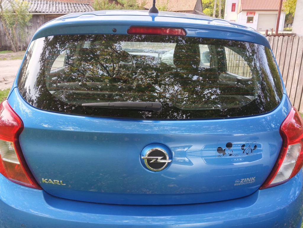 фото №1, Opel karl 2015 крышка багажника багажника задняя gw7