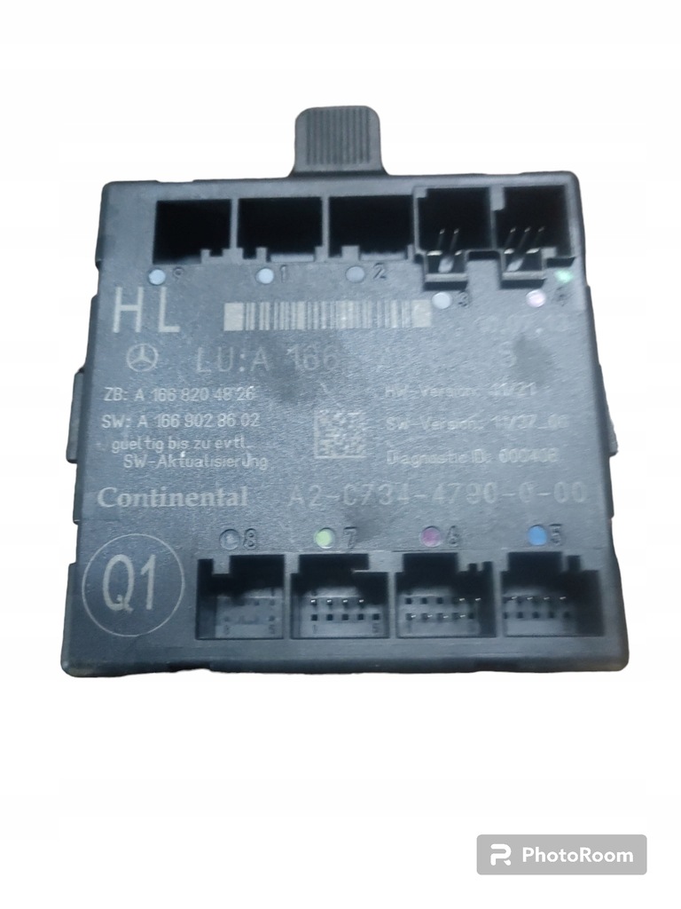 фото №1, Mercedes ml 166 w166 x166 модуль комфорту двері лівий задня 1669005705