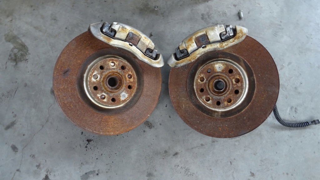 фото №1, Golf v r32 audi a3 s3 8p 3.2 v6 swap супорти гальмівні диски перед передні 345mm