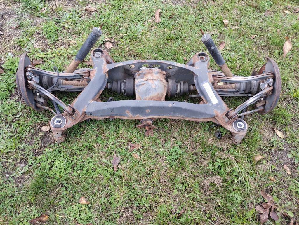 фото №1, Mercedes r170 w170 подрамник подрамник балка задняя мост подвеска подрамник подрамник