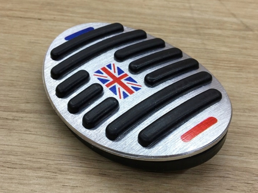 фото №3, Накладки na педалі автоматична коробка передач do mini countryman r55 r56 r57 r58 r59 r60